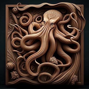 3D model Eumetopus (STL)